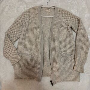 Wilfred Wool Knit Cardigan Sweater